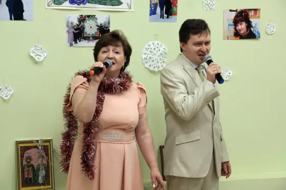 В досуговом центре «Семейное дело» состоялся концерт под названием «Зима и Новый год». Фото 2.