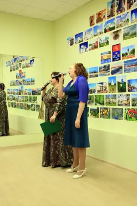 В досуговом центре «Семейное дело» состоялся весенний концерт. Фото 10.