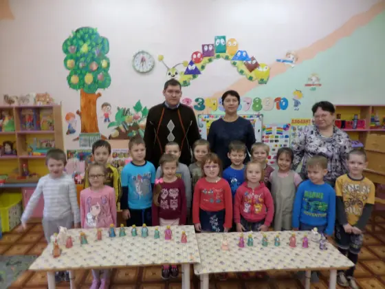 В детском саду комбинированного вида №26 г.Муром прошли мастер-классы по керамике. Фото 5.