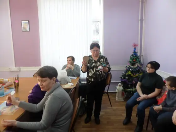 В декабре начались еженедельные занятия в кружках проекта «Семейное дело». Фото 7.