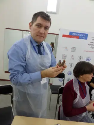 Председатель Муромского окружного отделения Всероссийского общества инвалидов принял участие в II-ом Международном симпозиуме  по социокультурной реабилитации. Фото 2.