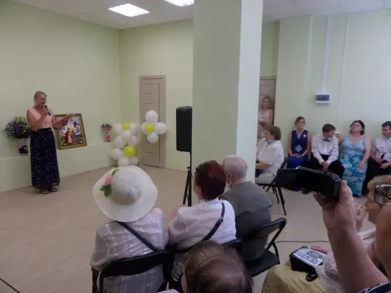 8 июля в досуговом центре «Семейное дело» состоялся концерт к Дню семьи, любви и верности. Фото 2.