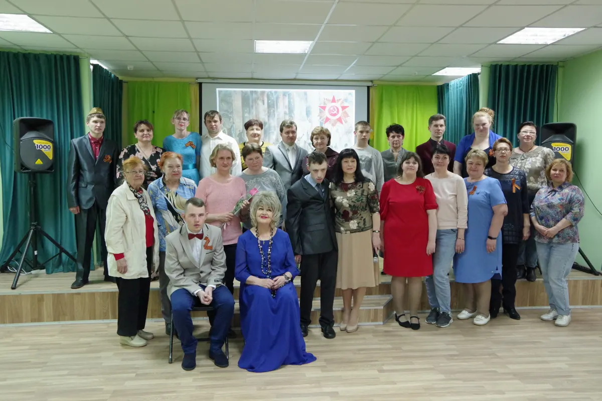 Состоялся концерт коллектива «Семейное дело», посвященный 78-й годовщине победы в Великой Отечественной войне