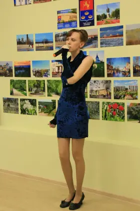 В досуговом центре «Семейное дело» состоялся весенний концерт. Фото 6.