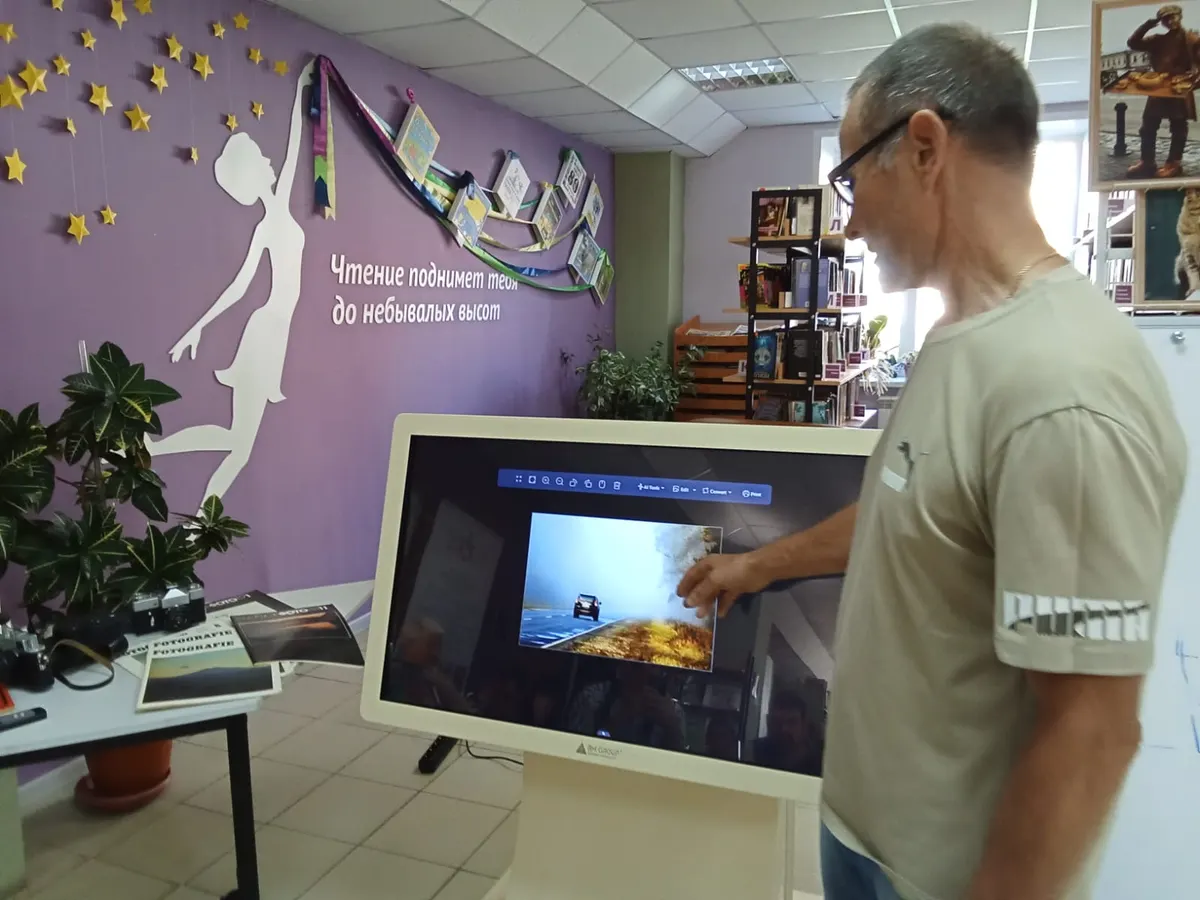 В рамках социального проекта «Семейный альбом» состоялся второй мастер-класс по фотоделу