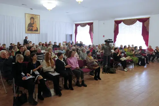 Юбилейный концерт творческого коллектива «Семейное дело» прошел в Православной  гимназии  преподобного Илии Муромца. Фото 4.