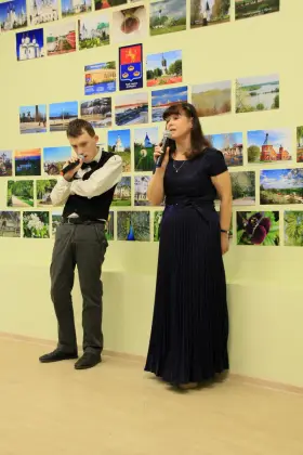 В досуговом центре «Семейное дело» состоялся весенний концерт. Фото 7.