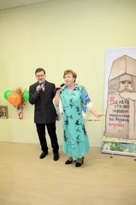 В рамках проекта «Семья-территория творчества» в досуговом центре «Семейное дело» состоялся  первый отчетный концерт. Фото 5.