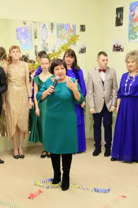 В досуговом центре «Семейное дело» состоялся концерт под названием «Зима и Новый год». Фото 7.
