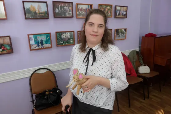В Муроме прошла областная школа самозанятости. На занятии мы изготовили деревянную игрушку.. Фото 6.