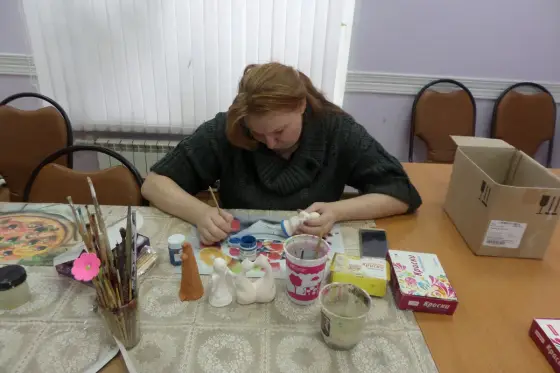 Наша организация участвует в областной добровольческой акции «ОСЕННЯЯ НЕДЕЛЯ ДОБРА -2019» с мероприятием «Сувенир для ветерана». Фото 4.