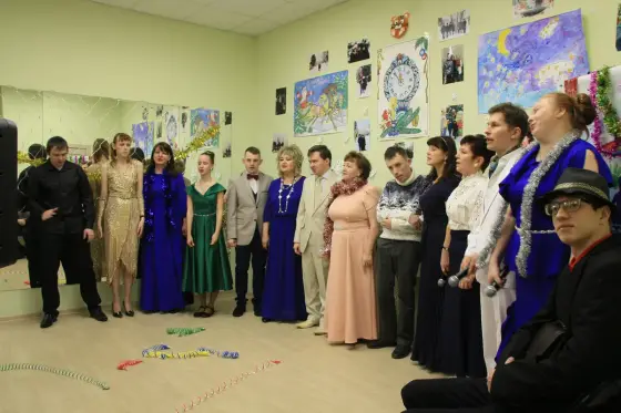 В досуговом центре «Семейное дело» состоялся концерт под названием «Зима и Новый год». Фото 8.