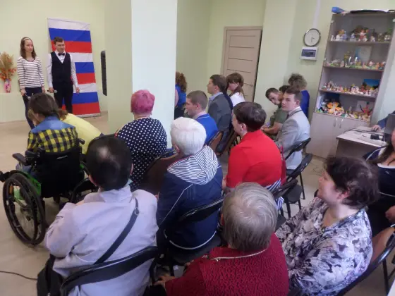 В рамках проекта «Семья -территория творчества» состоялся второй отчетный концерт, посвященный Дню России.. Фото 7.
