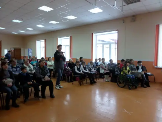 Концерт в Муромском колледже радиоэлектронного приборостроения, посвященный Дню матери. Фото 2.