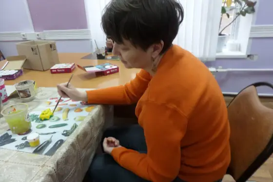 Наша организация участвует в областной добровольческой акции «ОСЕННЯЯ НЕДЕЛЯ ДОБРА -2019» с мероприятием «Сувенир для ветерана». Фото 5.