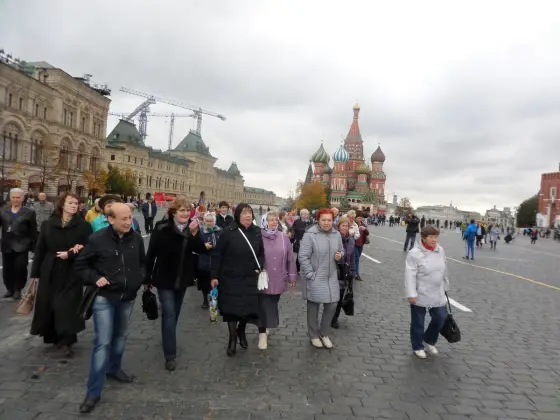 Делегация из Мурома побывала с экскурсией в Москве. Фото 2.