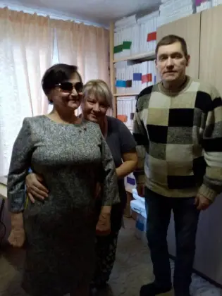 Встретили праздник «Рождества Христова» в Доме слепоглухих «Тихий свет». Фото 3.