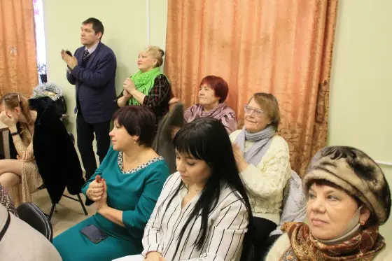 В досуговом центре «Семейное дело» состоялся концерт под названием «Зима и Новый год». Фото 6.